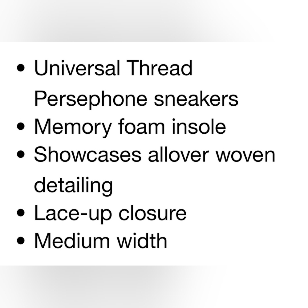 Universal Threads Persephone Platform Lace Up Ten… - image 8